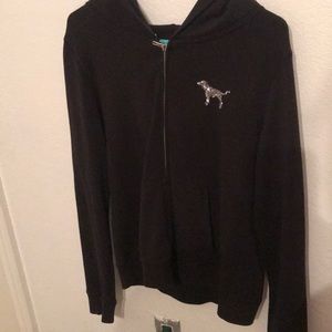 VICTORIA SECRET PINK ZIP UP JACKET